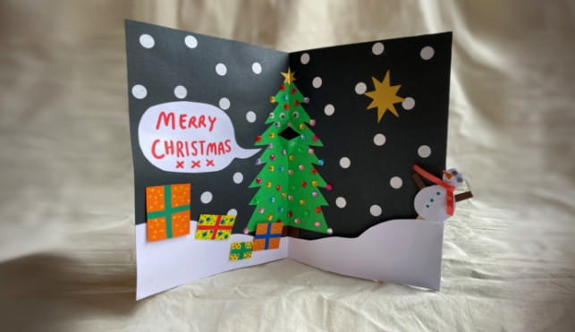 Festive christmas cards